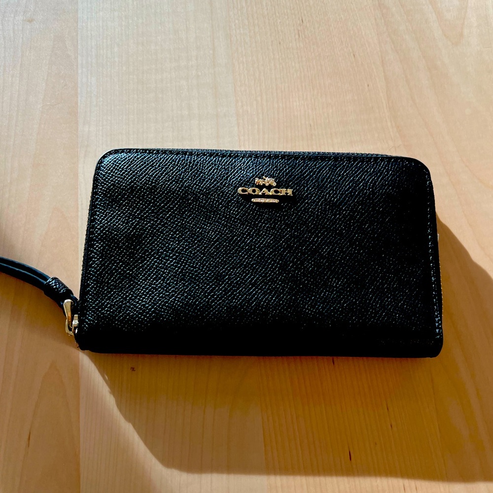 Coach Zip Around Wallet